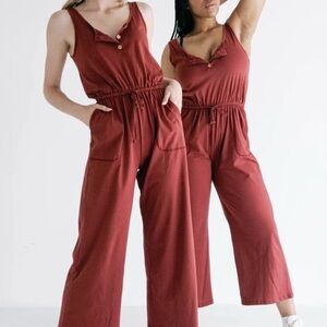 Imbodhi Ella Women's Rust Jumpsuit